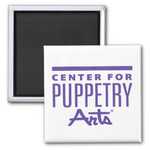 Center for Puppetry Arts Magnet (White)