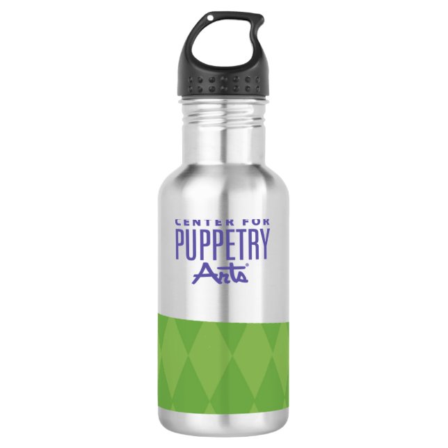 Center for Puppetry Arts Water Bottle (Front)