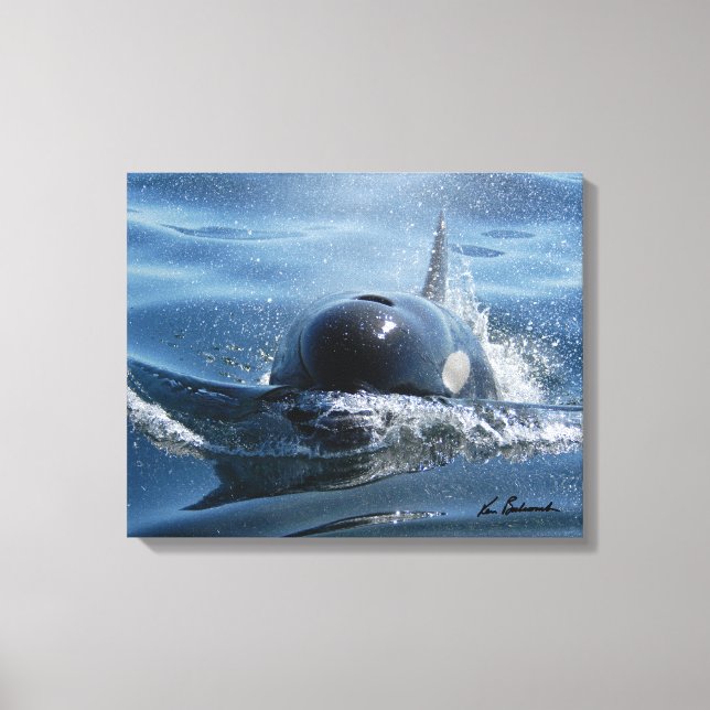 Center for Whale Research - Canvas print (Front)