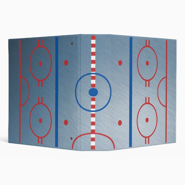 Center Ice Hockey Arena Binder (Background)