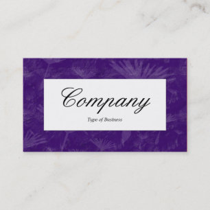Center Label - Dandelion Ghost Business Card