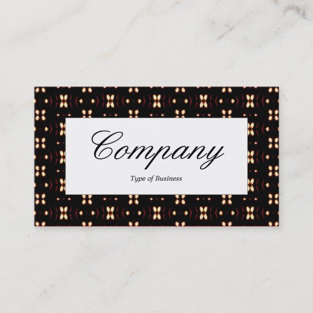 Center Label - Flutterbies Business Card (Front)