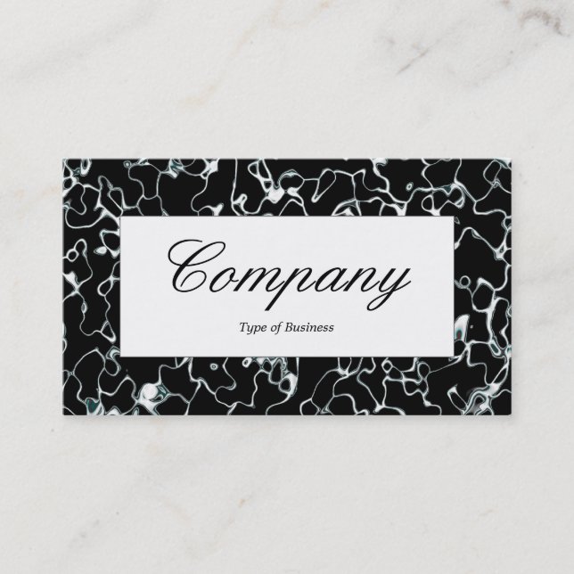 Center Label - Plasma Business Card (Front)