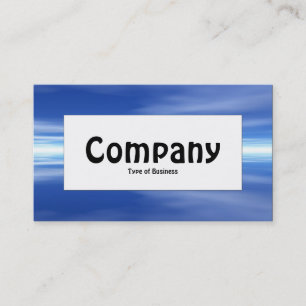 Center Label - Reflections Business Card