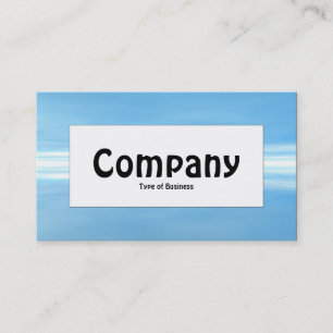 Center Label - Reflections III Business Card