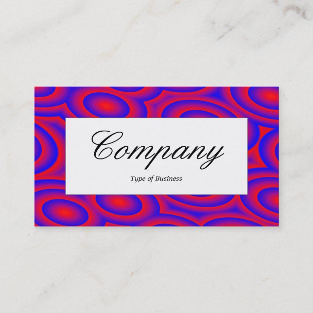 Center Label - Resonate Business Card (Front)