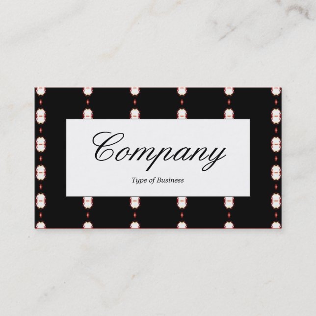Center Label - Ruby Lights Business Card (Front)