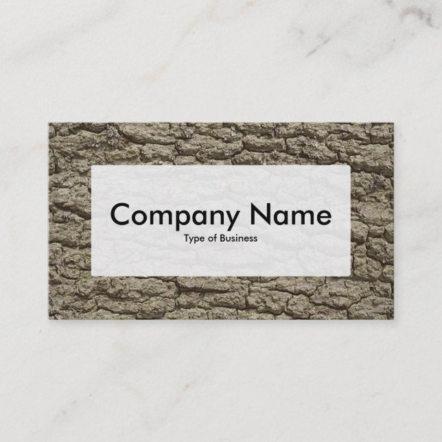 Center Label v3 - Bark 02 Business Card (Front)