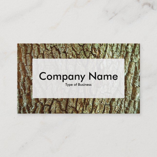 Center Label v3 - Bark 03 Business Card (Front)