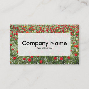 Center Label v3 - Bed of Tulips Business Card