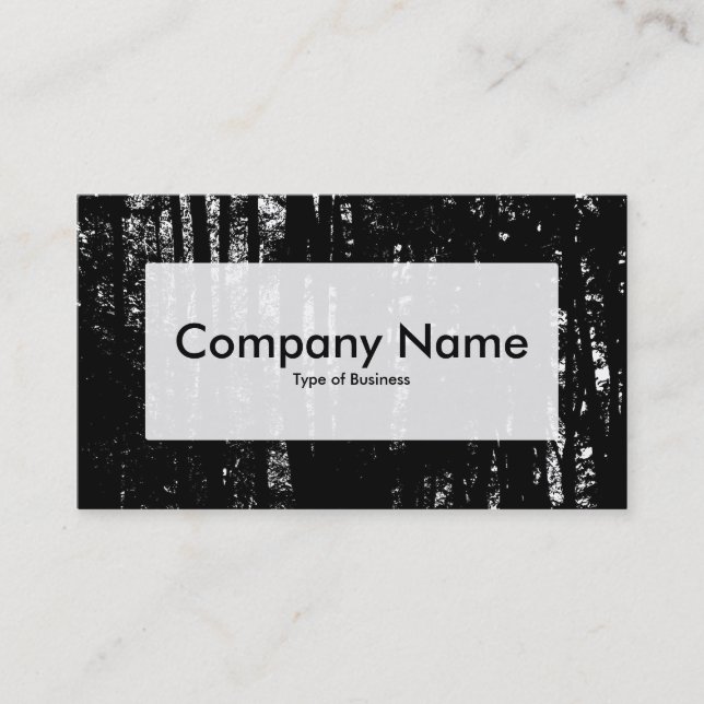 Center Label v3 - Dark Woods HC Business Card (Front)