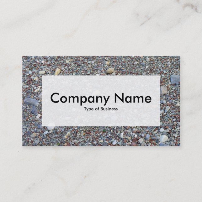 Center Label v3 - Pebble Beach Business Card (Front)