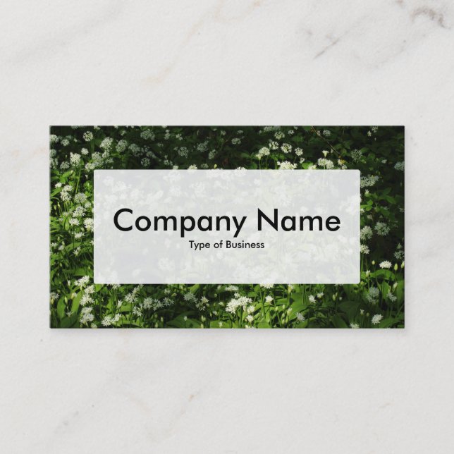 Center Label v3 - Wild Garlic Business Card (Front)