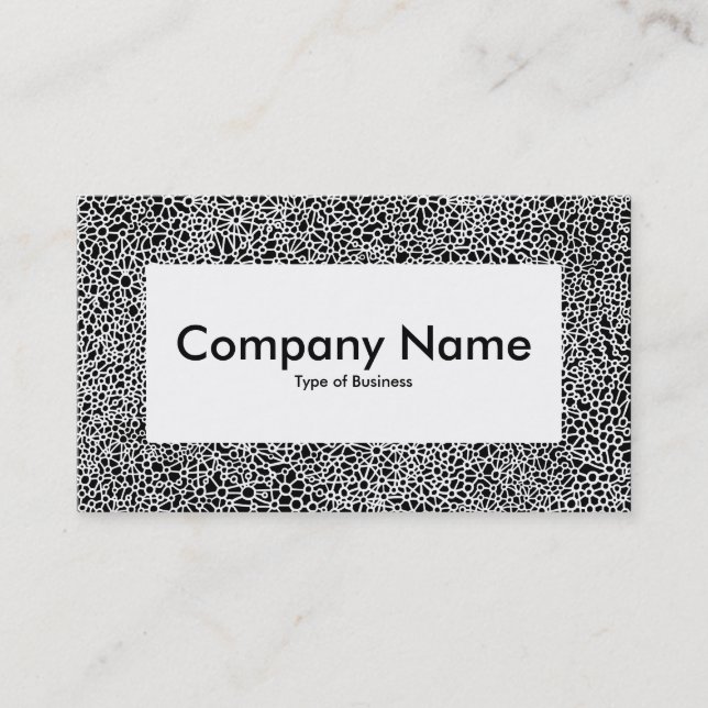 Center Label v4 - Complex Network 02 Business Card (Front)