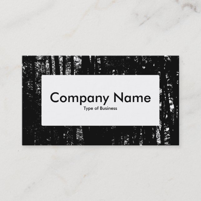Center Label v4 - Dark Woods HC Business Card (Front)