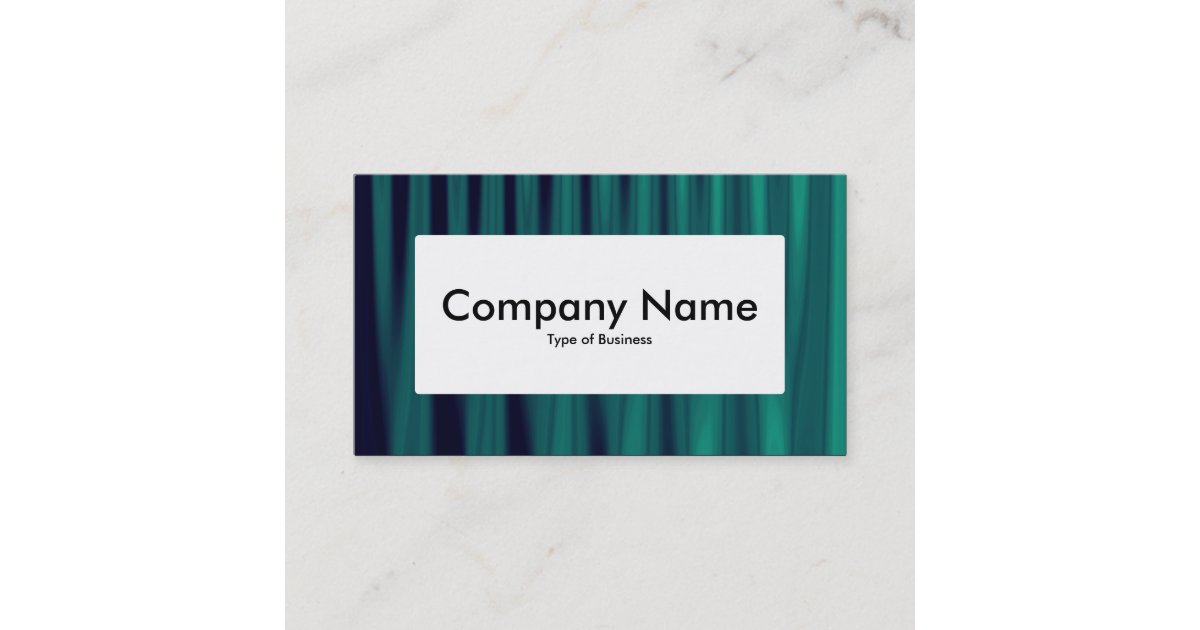 Center Label v4 Drapery 03 Business Card Zazzle
