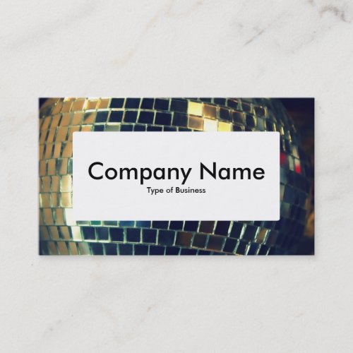 Center Label v4 _ Mirror Ball Business Card