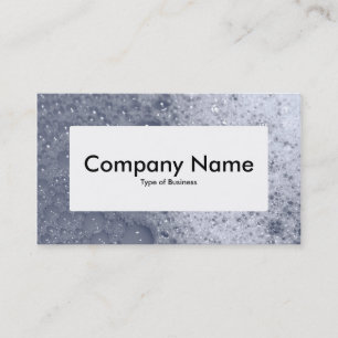 Center Label v4 - Soap Bubbles 03 Business Card