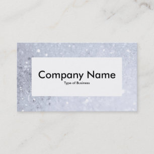 Center Label v4 - Soap Bubbles Business Card