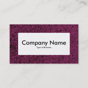 Center Label v4 - Woolly Carpet 02 Business Card