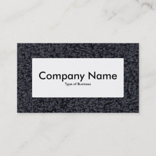 Center Label v4 - Woolly Carpet Business Card