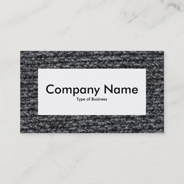 Center Label v4 - Woolly Jumper 03 Business Card (Front)