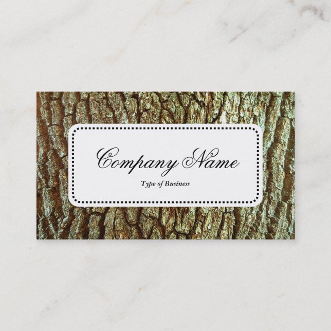 Center Label v5 - Bark 03 Business Card (Front)
