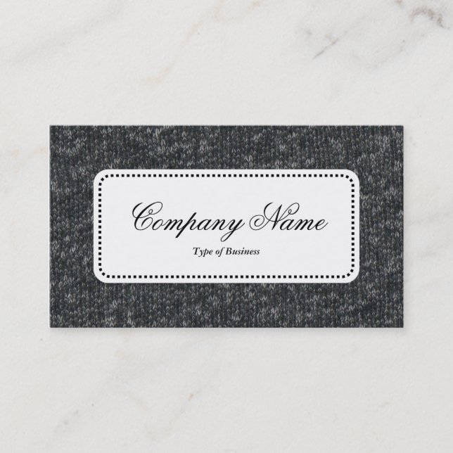 Center Label v5 - Fine Wool 02 Business Card (Front)