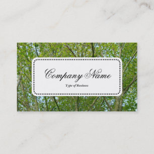 Center Label v5 - Japanese Maple Business Card