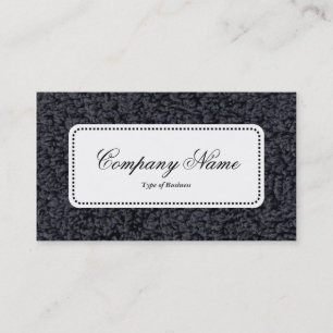 Center Label v5 - Woolly Carpet Business Card