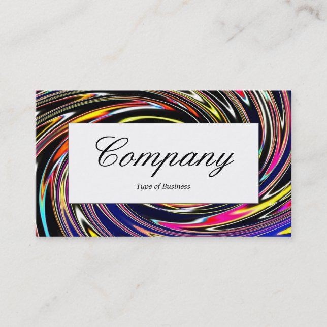 Center Label - Vortex Business Card (Front)