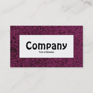 Center Label - Woolly Carpet 02 Business Card