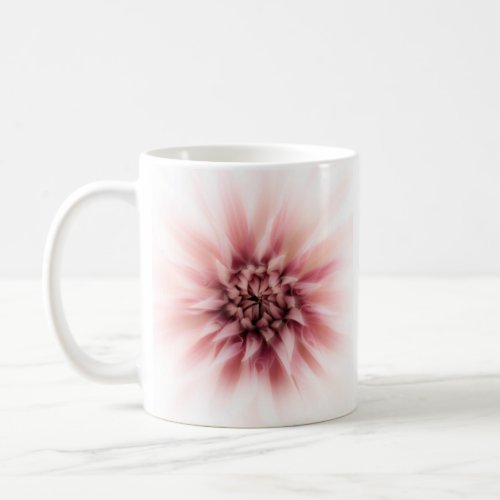 Center of a Pink Dahlia  Coffee Mug