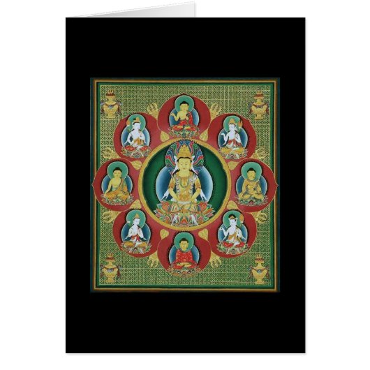 Center of a Taizokai Mandala Cards (Front)