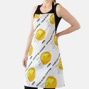 Center Of Cell Command Inside Nucleus Biology Geek Apron