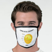 Center Of Cell Command Inside Nucleus Biology Geek Face Mask (Worn Him)