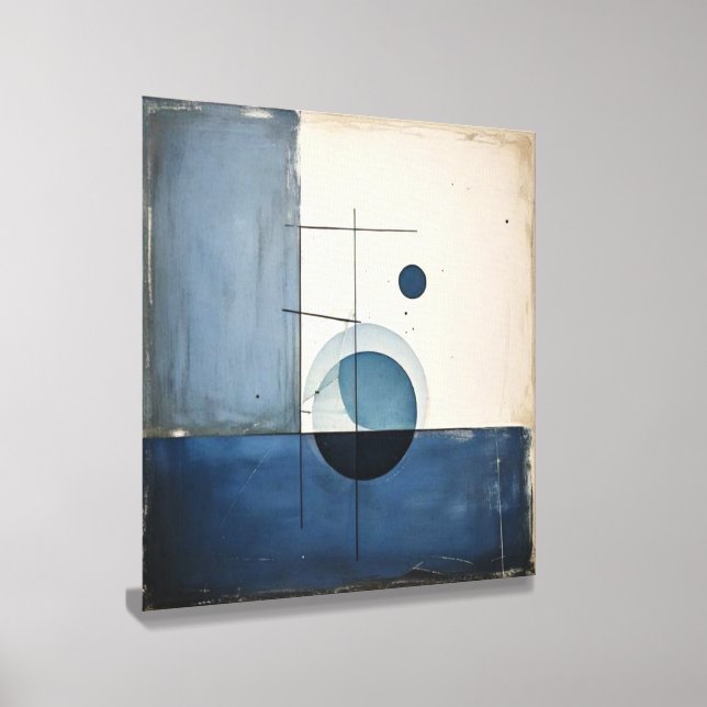 Center of life canvas photo tile  (Angled)