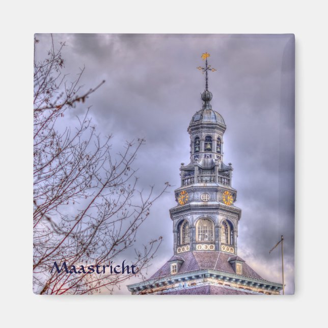 Center of Maastricht, Netherlands Magnet (Front)