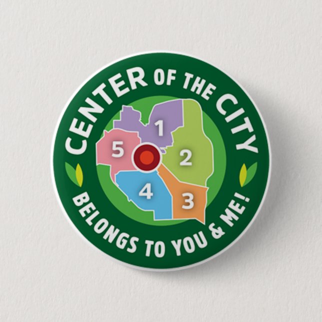 Center of the City Button (Front)