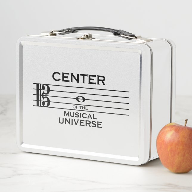 Center of the Musical Universe Alto Clef Lunchbox (In Situ)