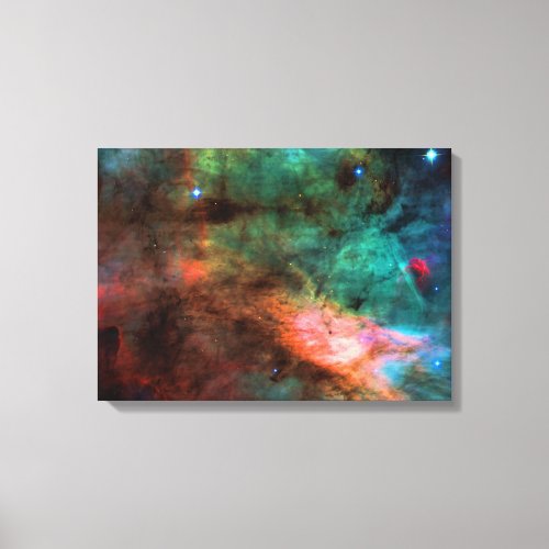 Center of The Swan Nebula Canvas Print