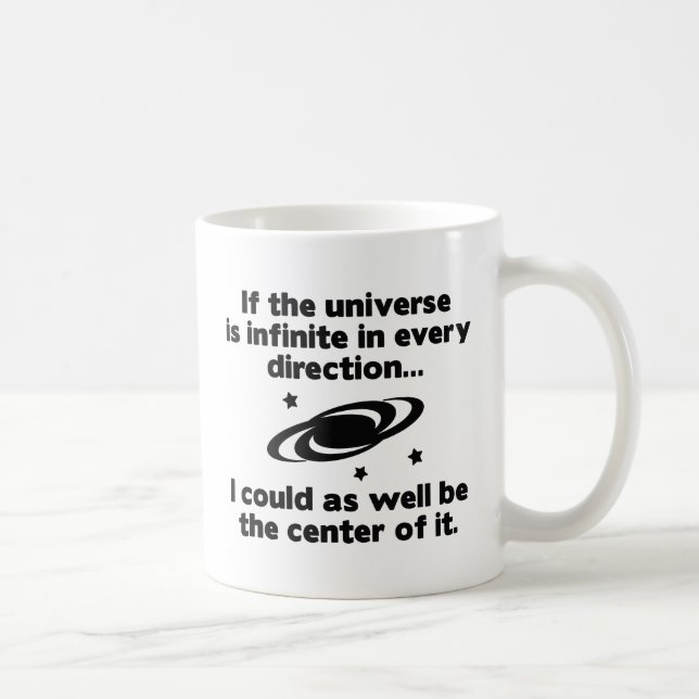 Center Of The Universe Coffee Mug (Right)