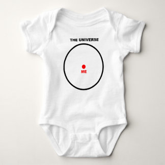 Center of the Universe Funny Romper