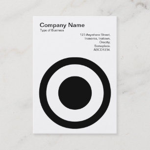 Center Spotted Circle II Business Card