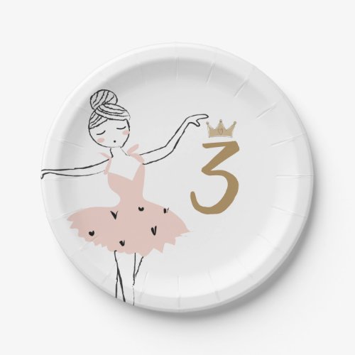 Center Stage Birthday Party  Paper Plates