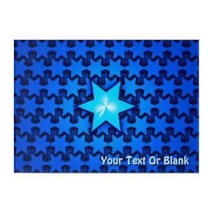 Center Star Acrylic Print