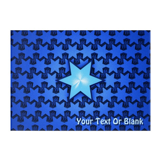 Center Star Acrylic Print (Front)