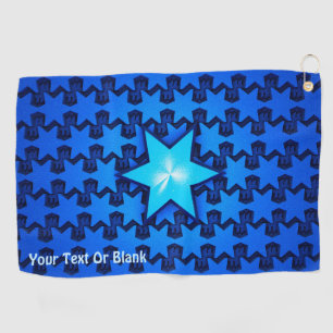 Center Star Golf Towel