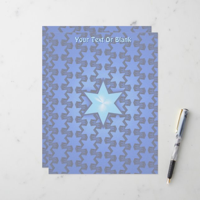 Center Star Letterhead (Front/Back In Situ)