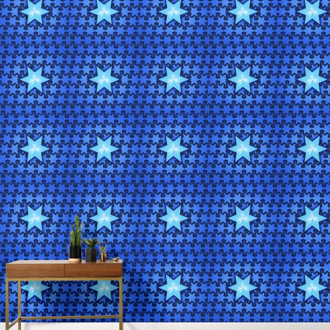 Center Star Wallpaper (Hallway)